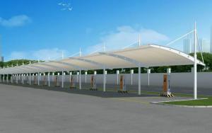 博罗县膜结构停车棚